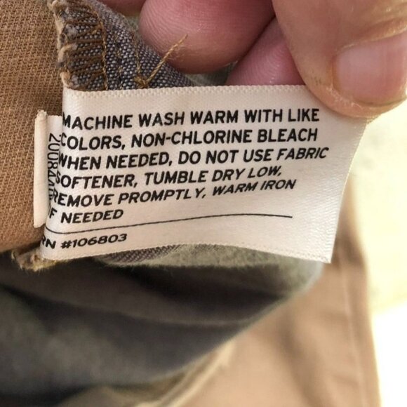 Duluth Mens Pants Size 40x30 Slim Fit Flex Ballroom Khaki Straight Casual Tan - Picture 11 of 16